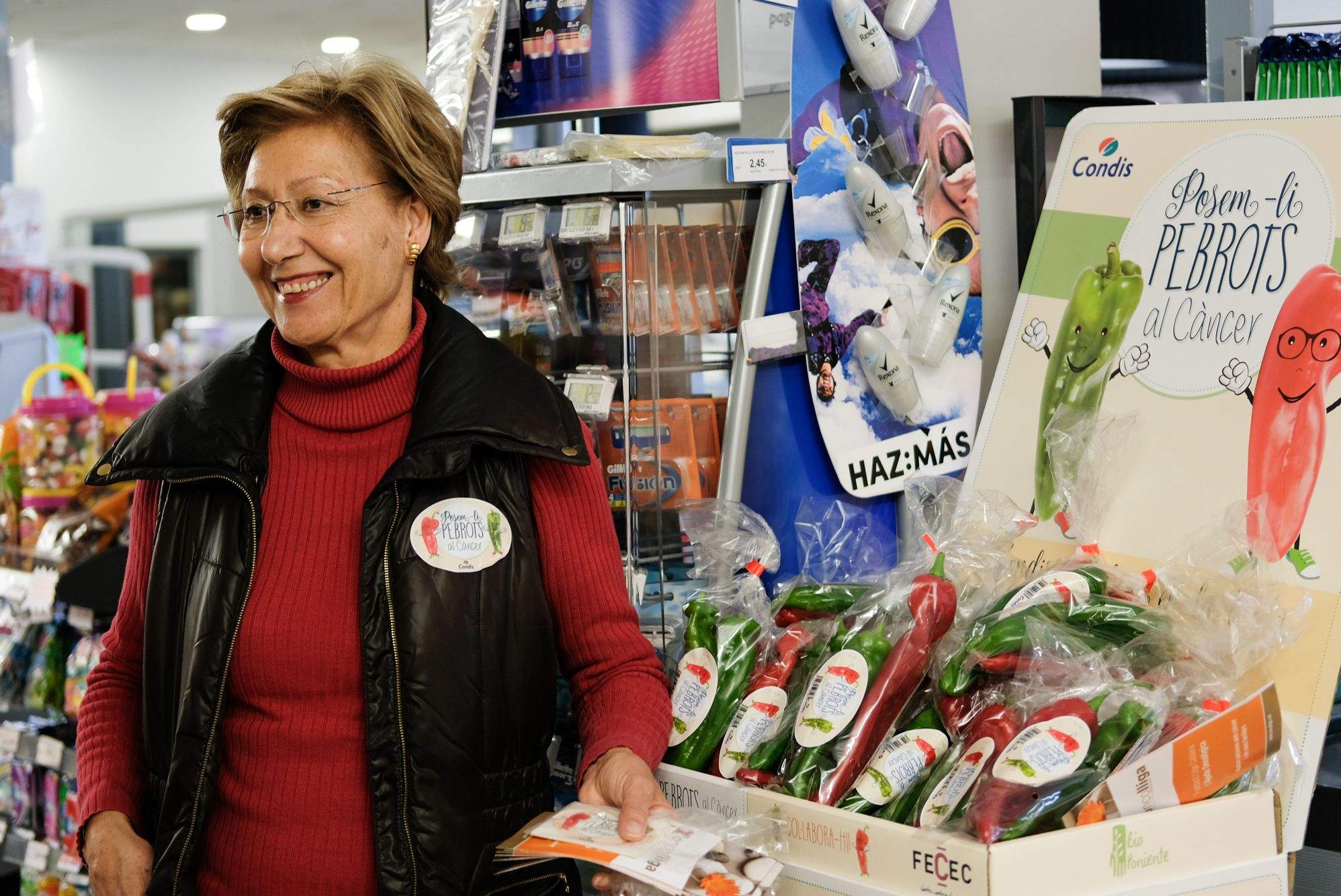 Teresa Podio és la presidenta de l'Oncolliga a Sant Cugat FOTO: Ale Gómez