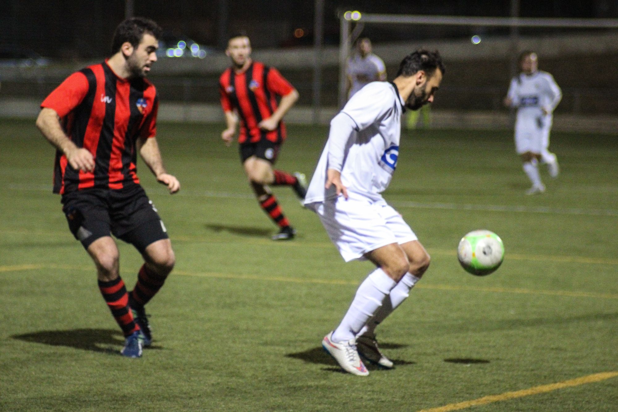 El Sant Cugat Esport FC ha perdut (0-5) amb la UA d'Horta. FOTO: Ale Gómez