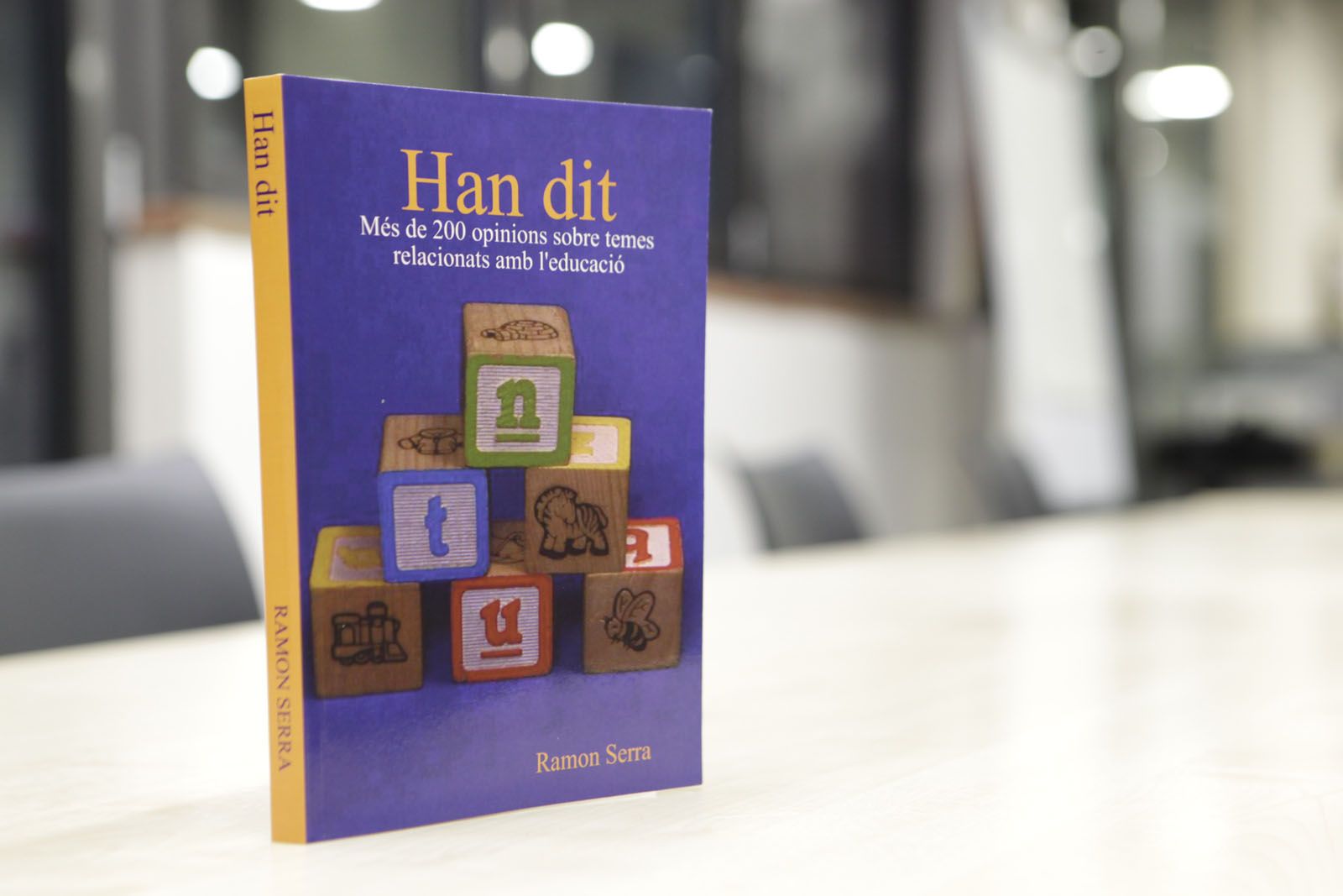 Ramon Serra Rius ha publicat 'Han dit'  FOTO: Artur Ribera