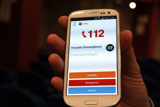 El 112 és el telèfon únic per a trucades d'emergència FOTO: Laura Fíguls (ACN)