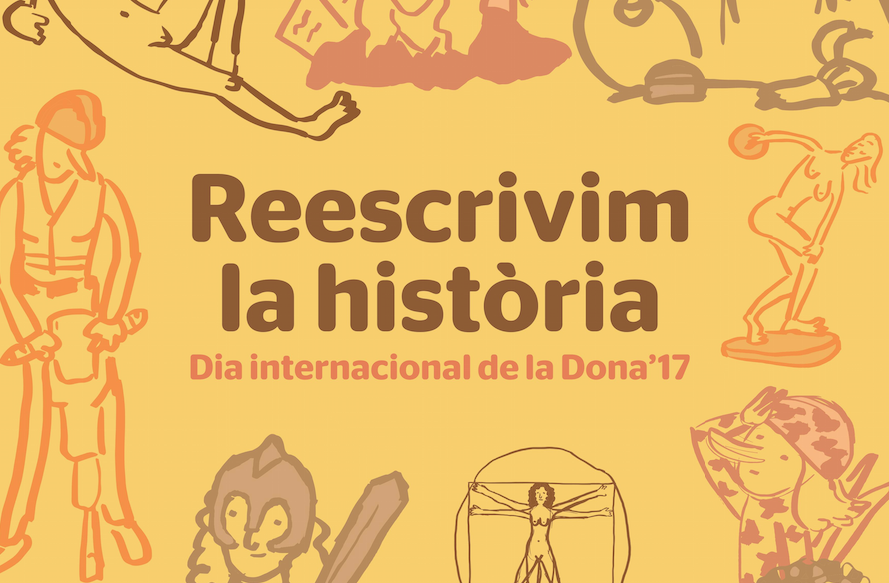 El cartell té per lema 'Reescrivim la història' FOTO: Redacció 
