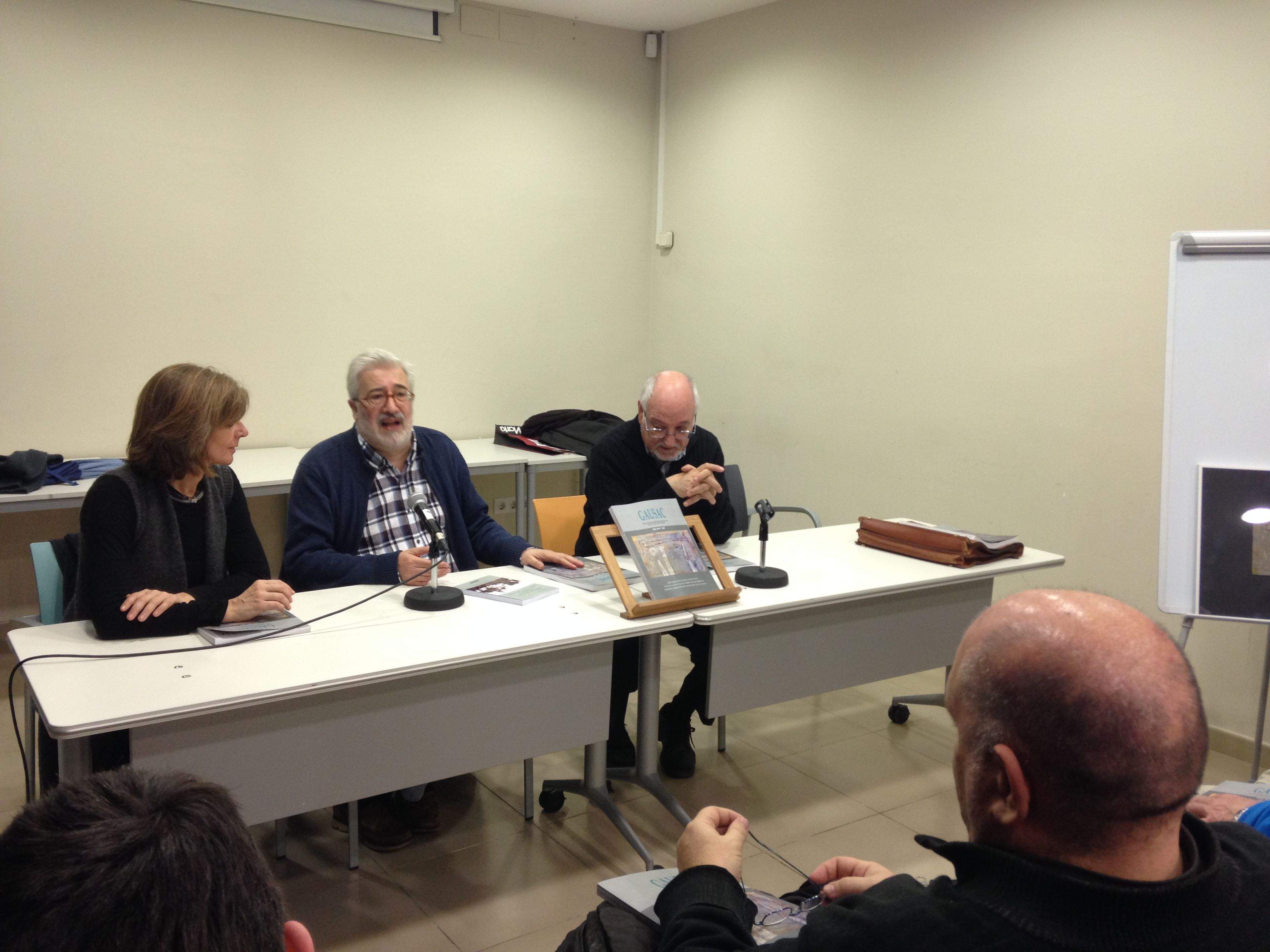 El nou número de 'Gausac' s'ha presentat aquest 15 de febrer. FOTO: C. Caballé