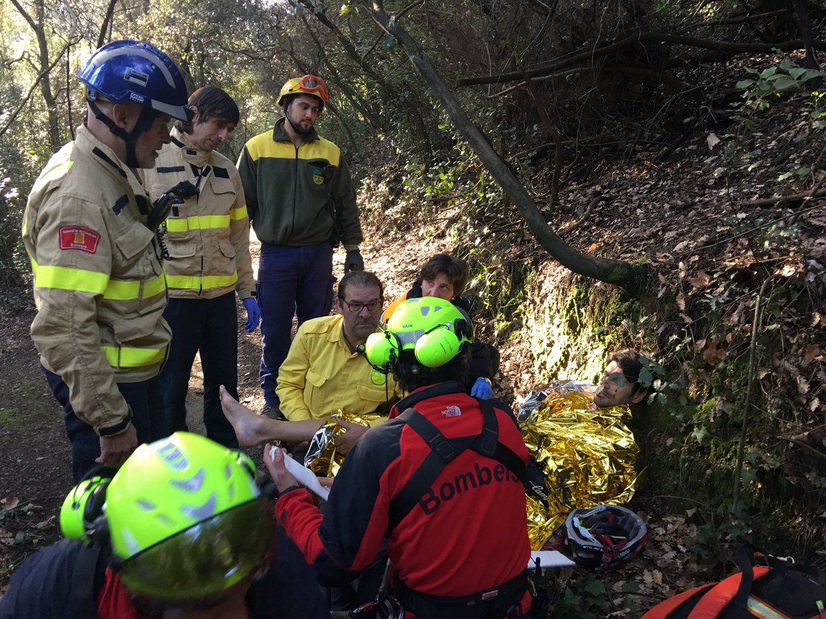 Moment del rescat FOTO: @GIEADFSCV