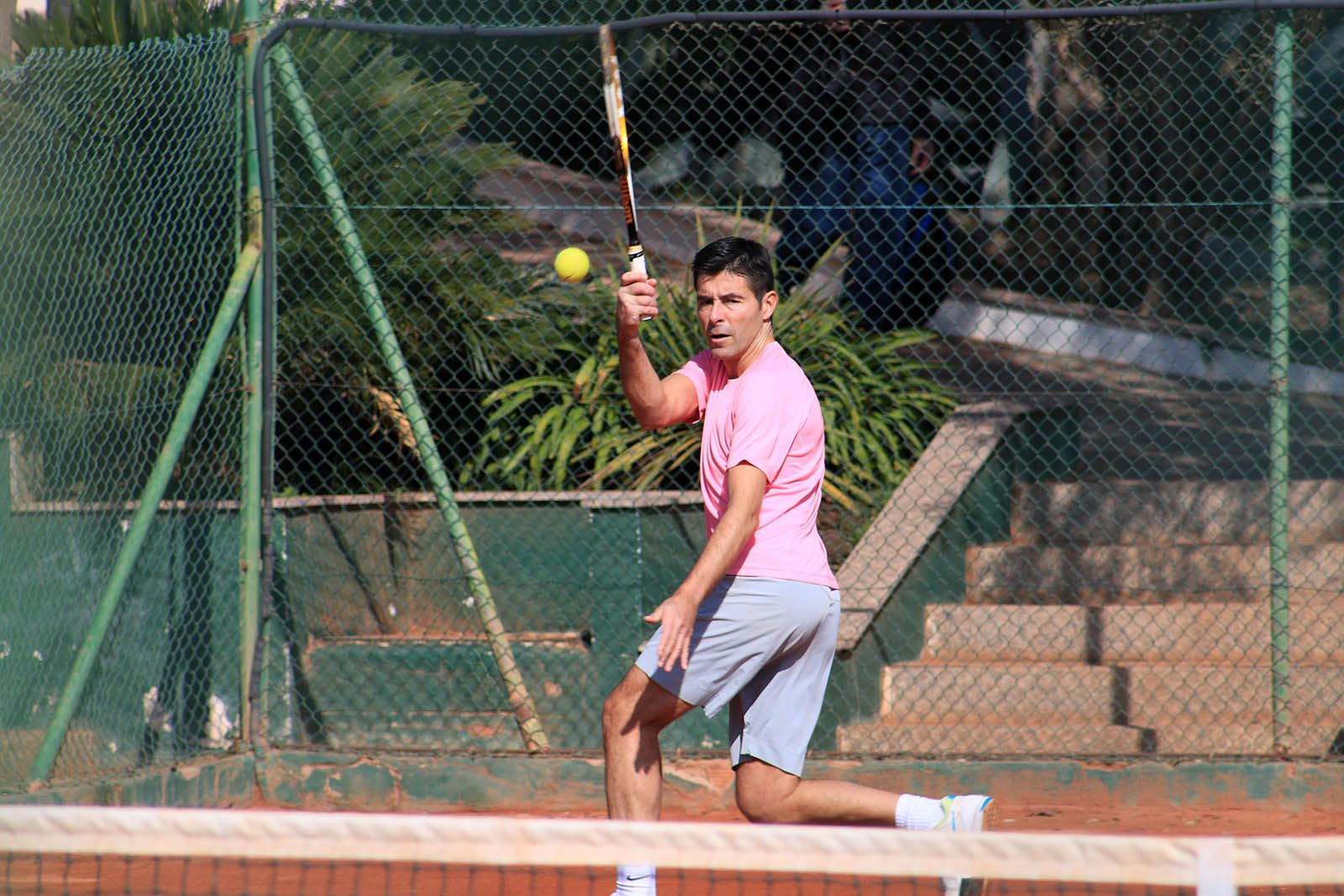 Una de les finals del primer Torneig ITF Sénior Memorial Jaume Selga. FOTO: Lali Álvarez