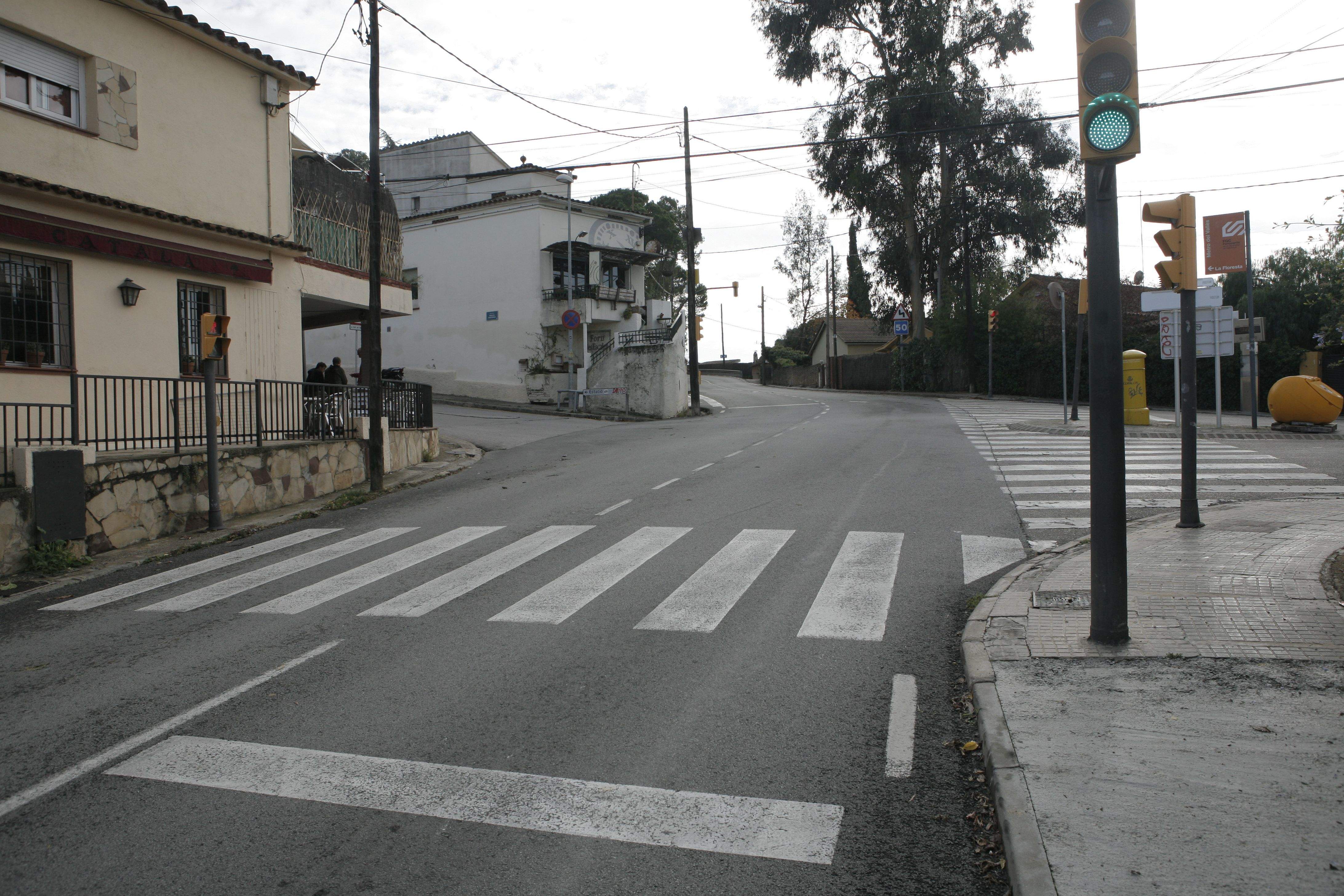 La plaça del Centre de la Floresta FOTO: Artur Ribera