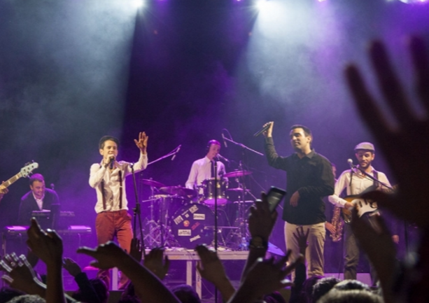 The Risas en un dels seus concerts FOTO: Lali Puig 