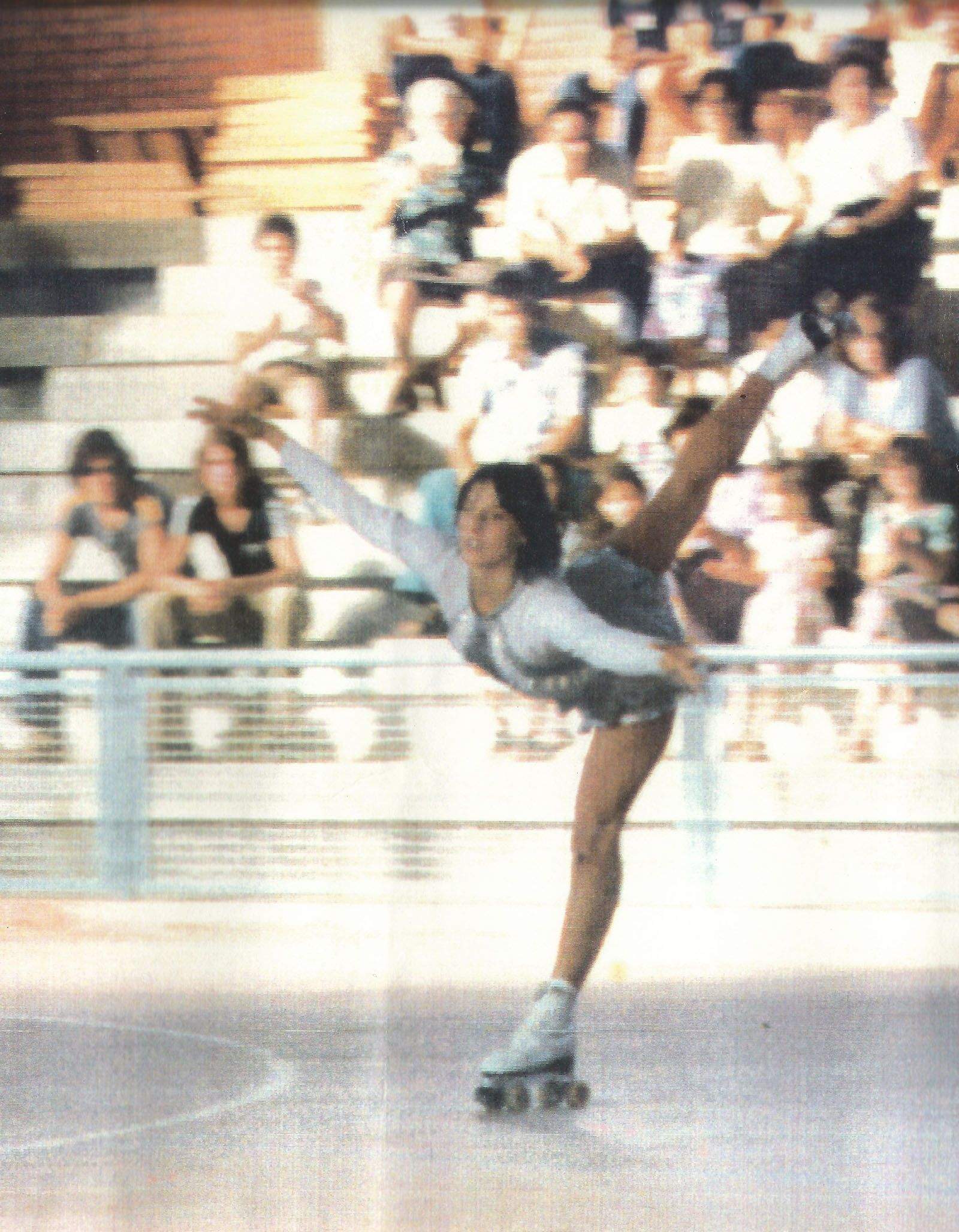 Cristina muñoz, a finals dels 80. amb aquesta imatge es va fer el logotip de l'entitat FOTO: Arxiu EPA