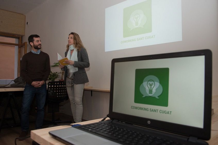 Coworking Sant Cugat està disponible per Android i Apple  FOTO: Localpres