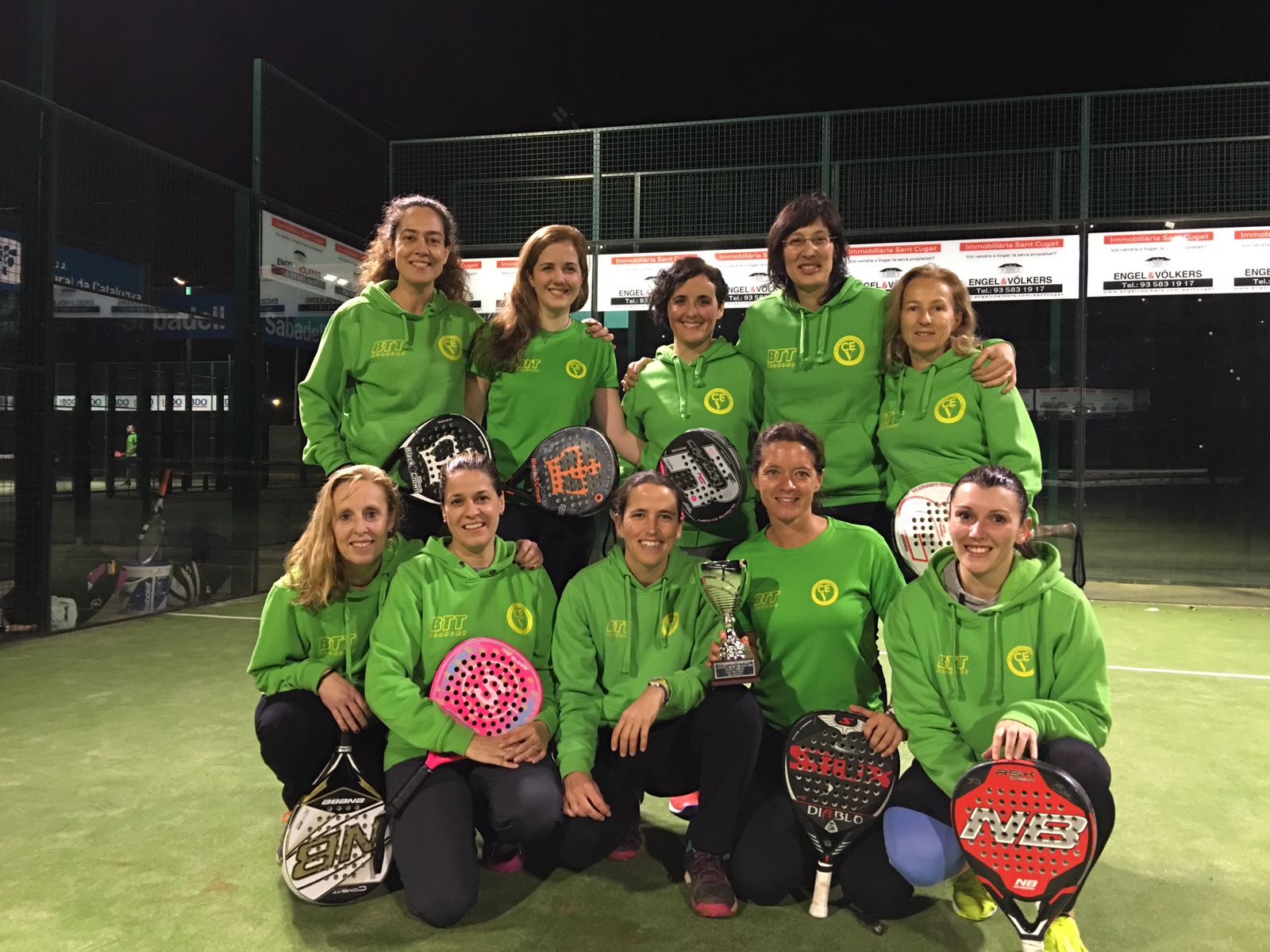 El Club Esportiu Valldoreix, campió de la Lliga Catalana de Divisió d'Honor. FOTO: CE Valldoreix