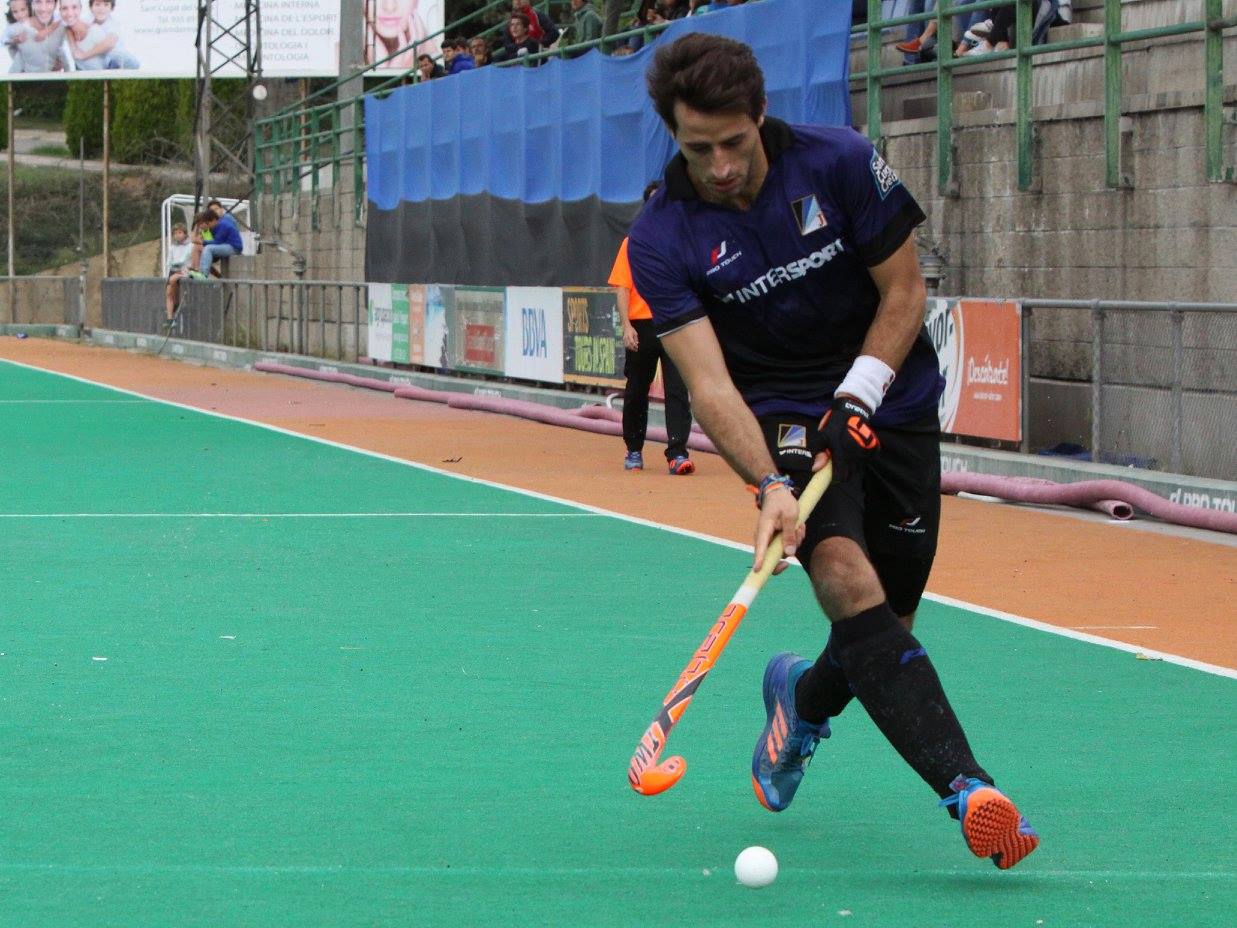 Un gol d'Àlex Gil en l'últim segon de partit ha donat el triomf al Junior FC. FOTO: Facebook Enrico Hockey