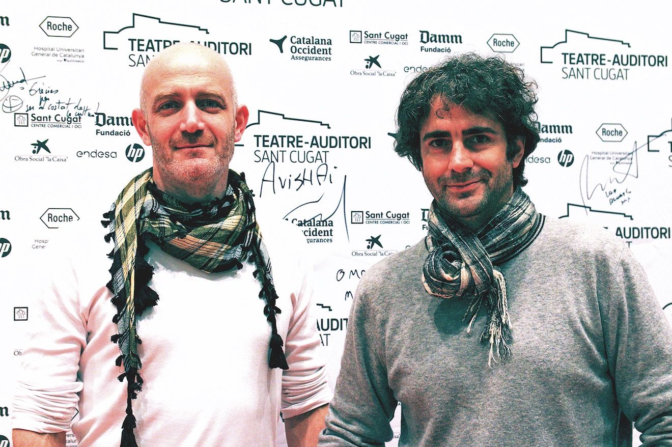 Eugenio Szwarcer i Carles F. Giua  FOTO: Lali Álvarez 