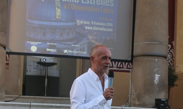 Joan A. Català durant una conferència. FOTO: Cedida