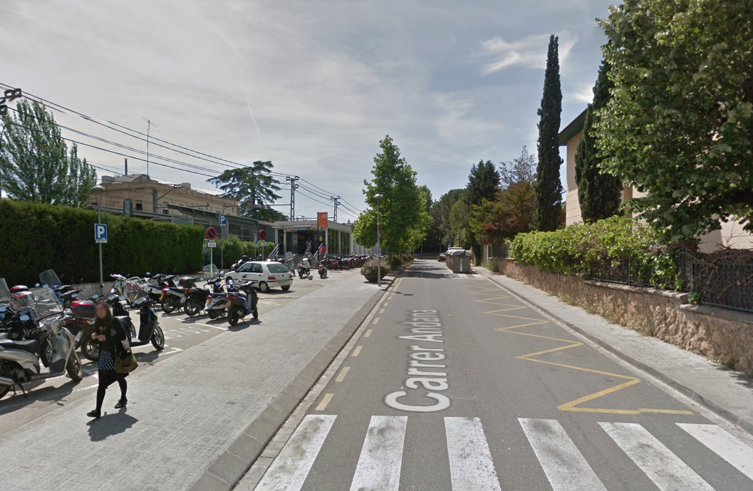 El carrer de l'Andana