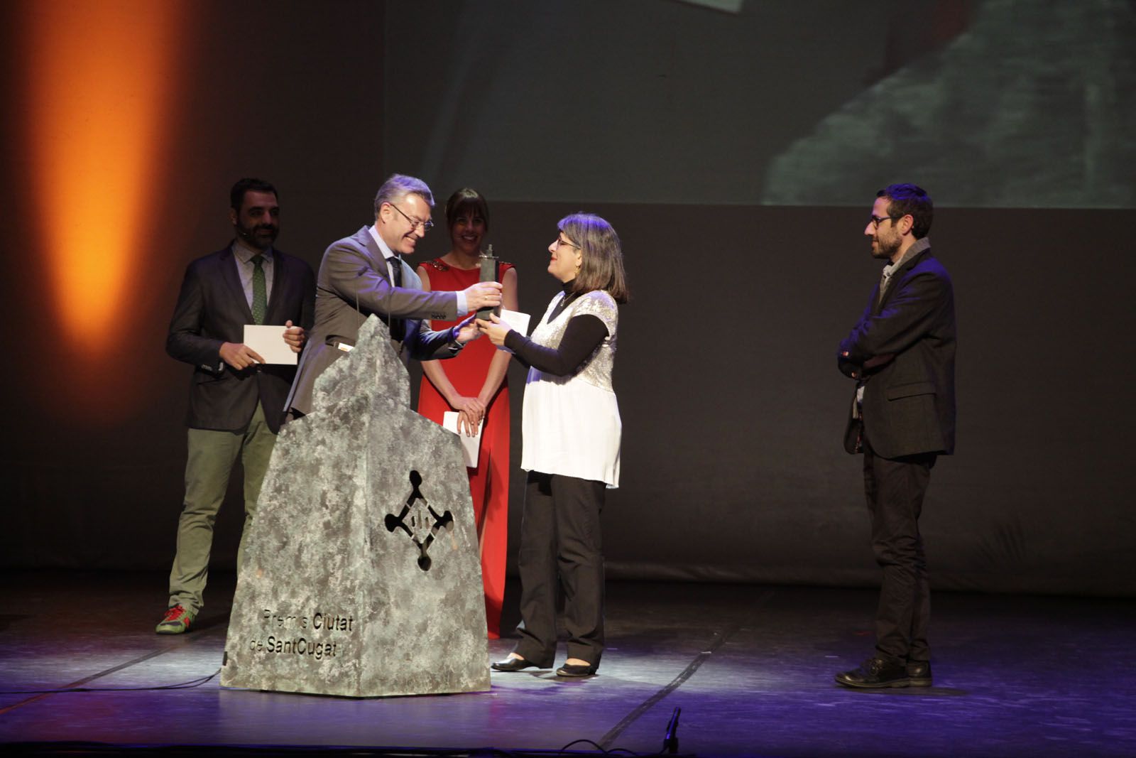 Premi Ciutat de Sant Cugat per a l'Ateneu Santcugatenca FOTO: Artur Ribera