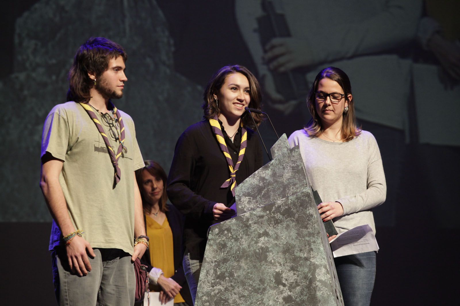 Premi Ciutat de Sant Cugat per a l'Esplai Pica-Roca FOTO: Artur Ribera