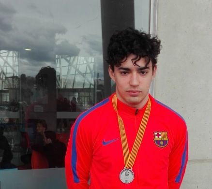 Ramon Adalia ha representat a la selecció de Catalunya en triple salt. FOTO: Cedida