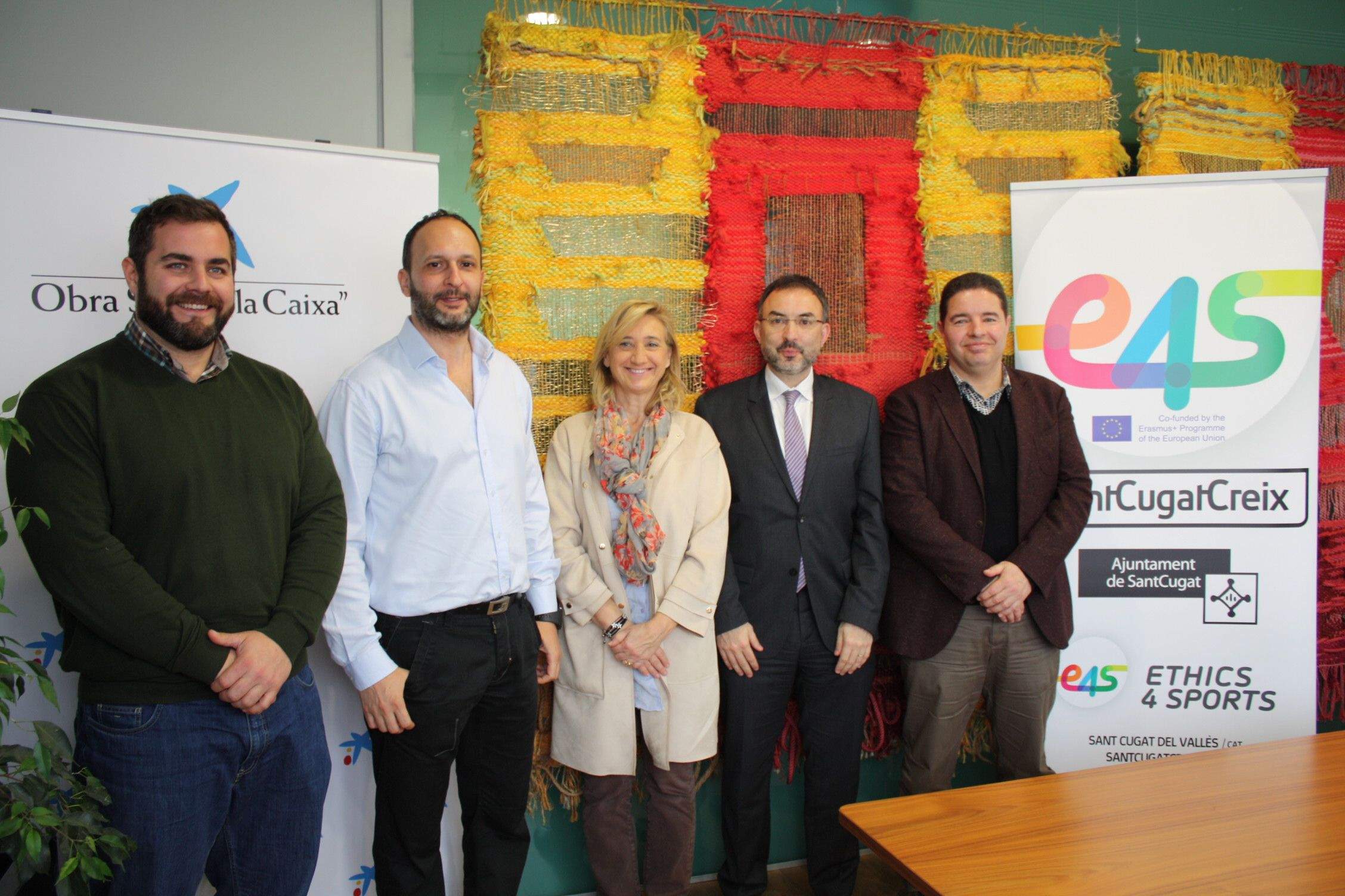 L'acord s'ha presentat aquest dimecres, 8 de març, a Sant Cugat  FOTO: Localpres