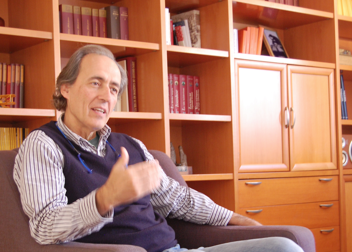 Miquel Rossy ha escrit el llibre "La teva escola, una gran marca" FOTO: Cedida 