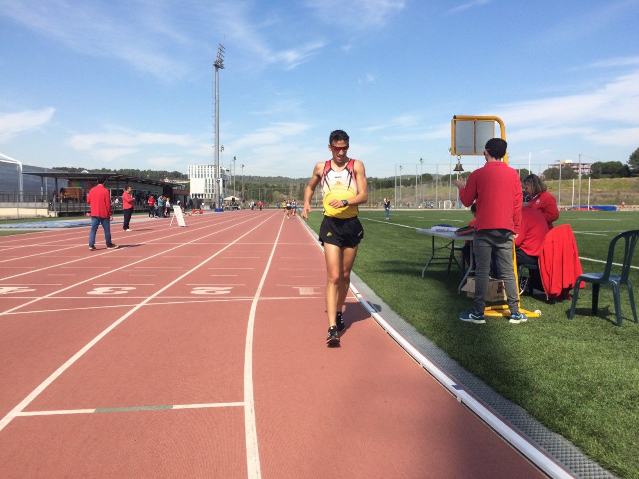 Nil Rodés ha guanyat la segona edició del GP de Marxa Atlètica Ciutat de Sant Cugat. FOTO: Àlex López Puig