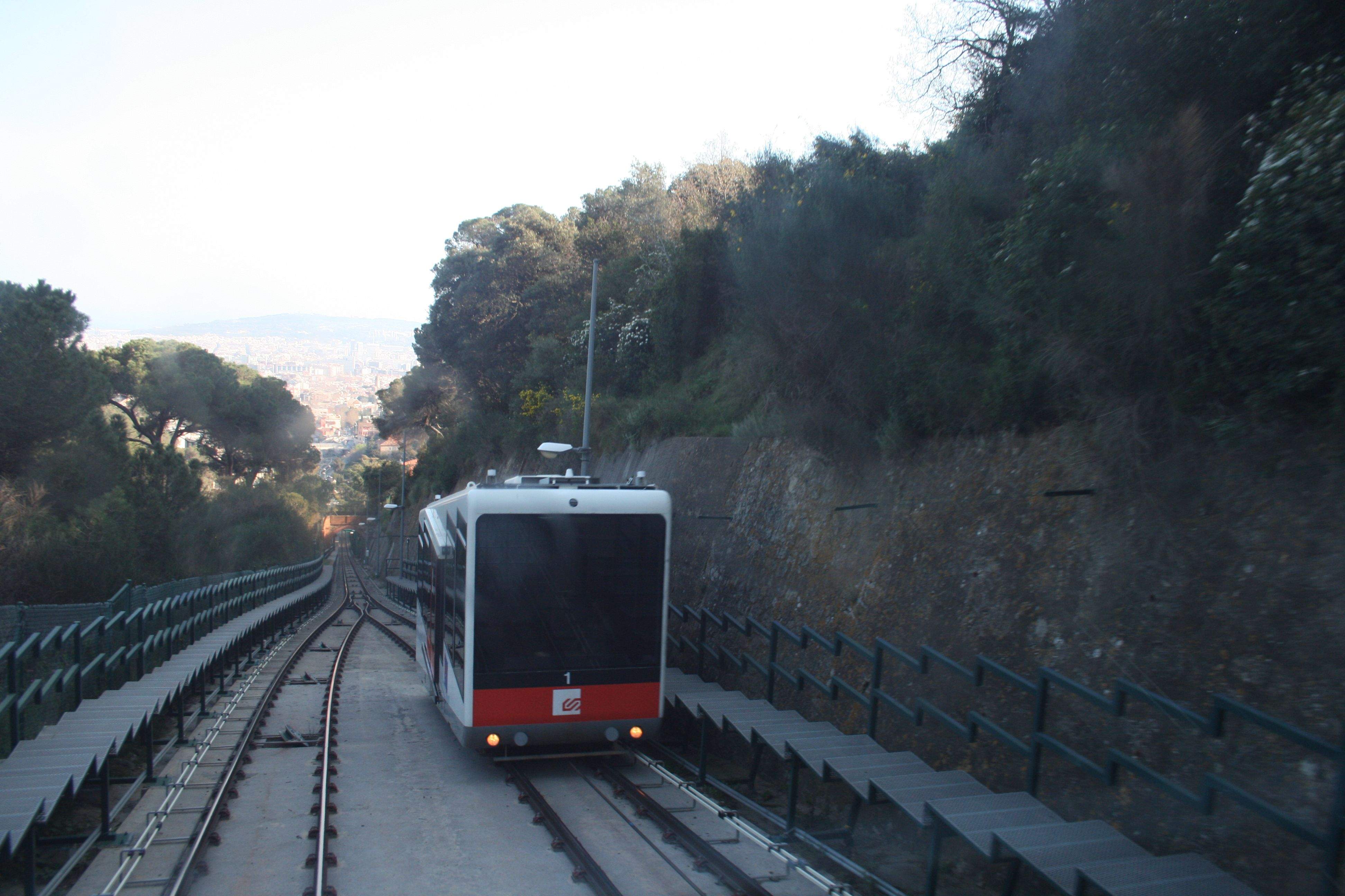 Funicular de Vallvidrera. FOTO: FGC