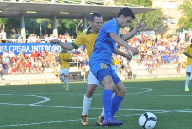 La Copa Intercontinental de Futbol 7 per a persones amb lesió cerebral es va fer al juliol i agost del 2013 a Sant Cugat. FOTO: Cedida 