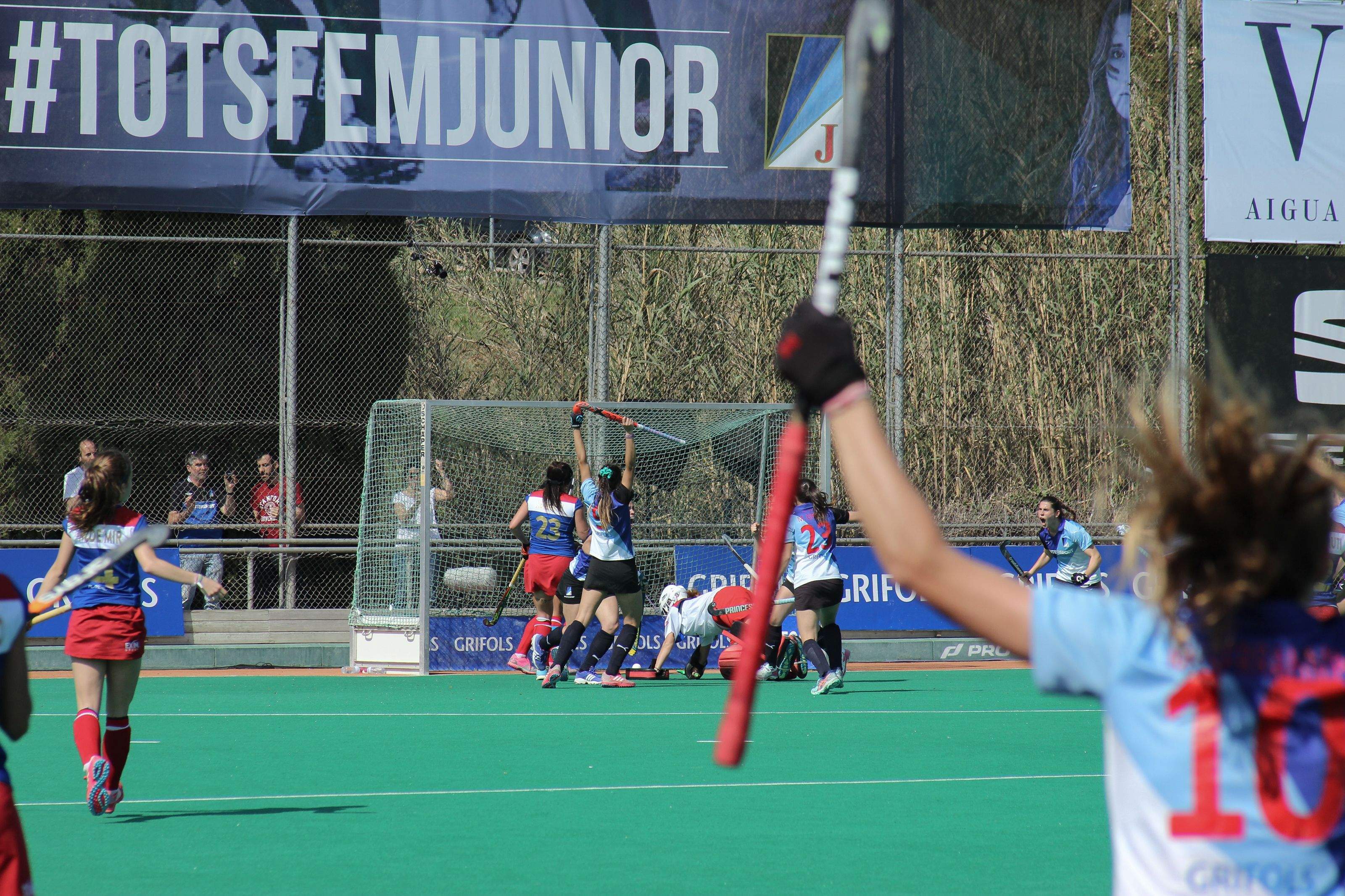 El Junior FC femení ha guanyat (1-0) a l'RC Polo. FOTO: Ale Gómez