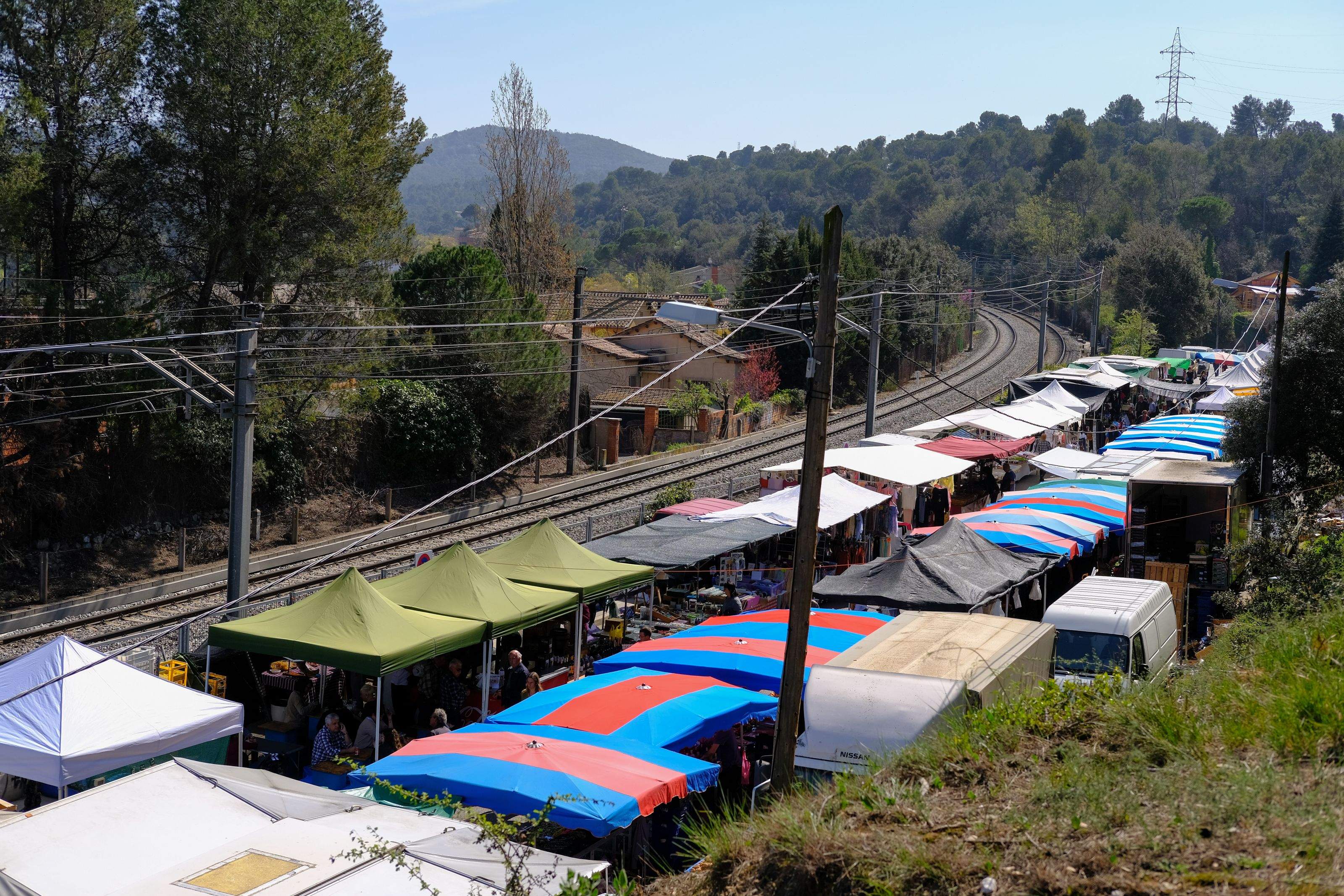 El mercat dels dissabtes de Valldoreix FOTO: Ale Gómez