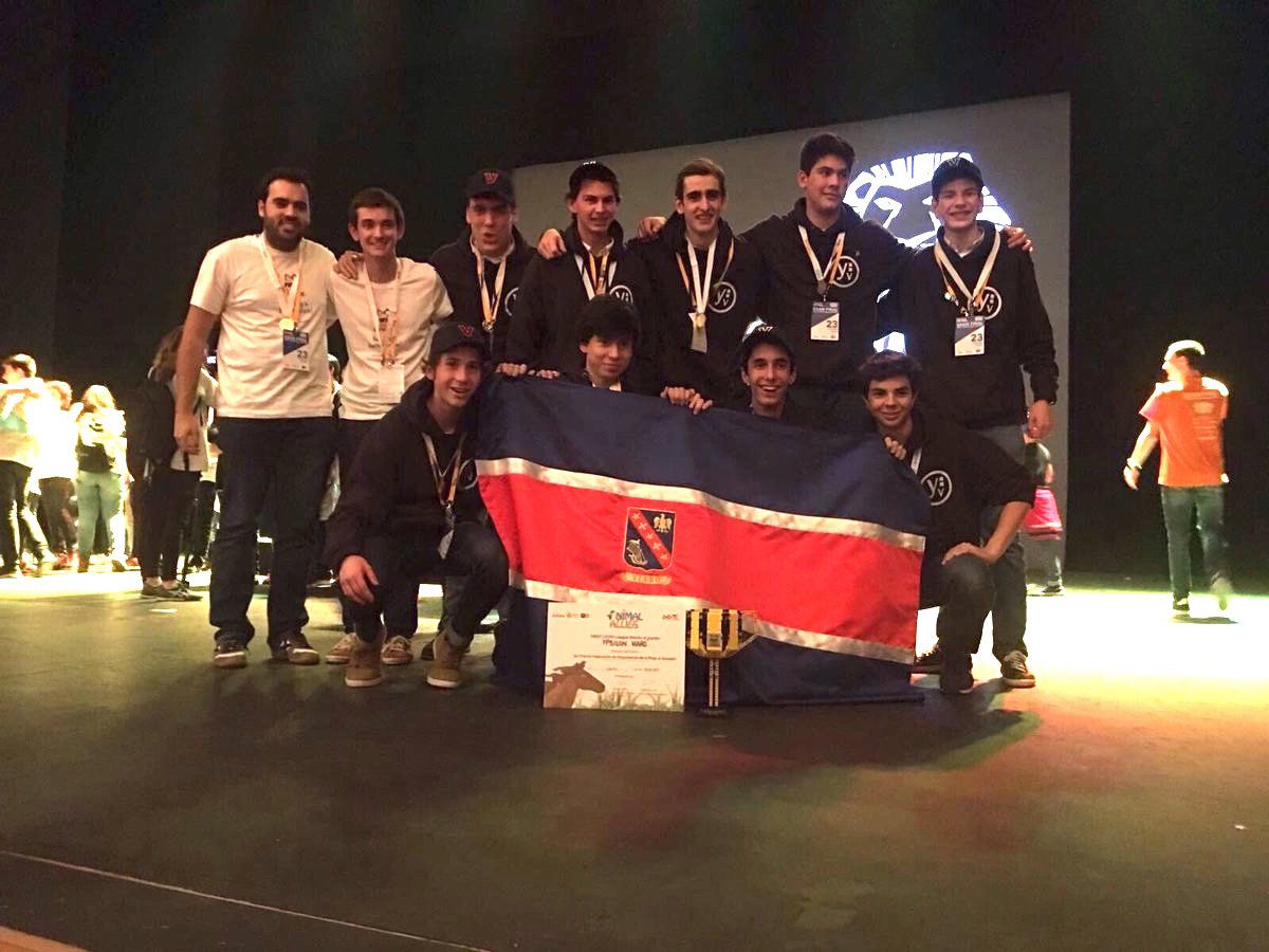 L'equip Ypsilon del Viaró a Logroño FOTO: Cedida