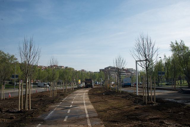 La rambla del Celler, una de les vies amb més canvis FOTO: Localpres