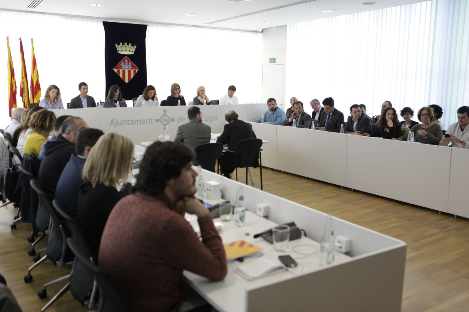 El Ple ho ha aprovat per unanimitat FOTO: Artur Ribera