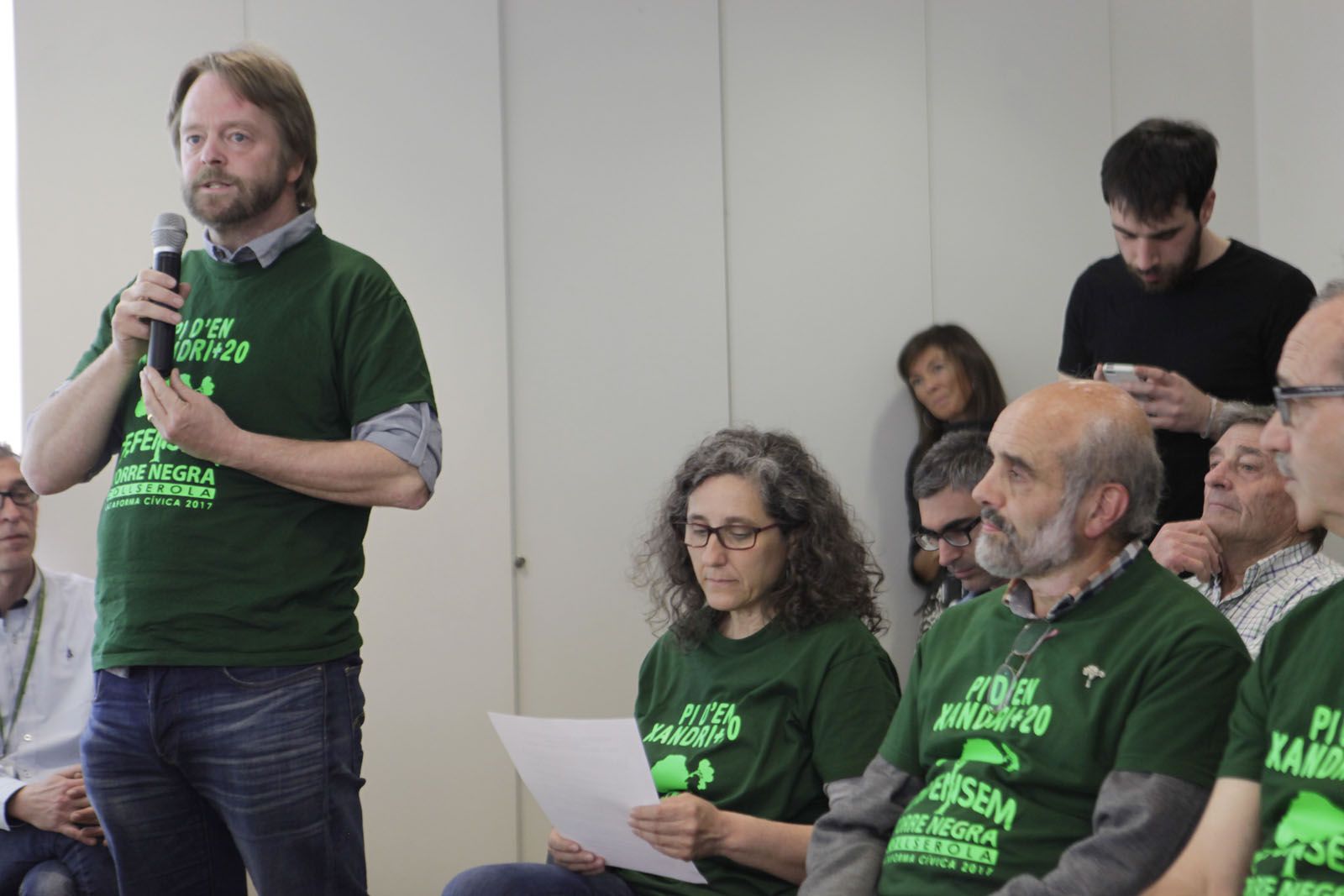 La plataforma Pi d'en Xandri+20 a remarcat la importància de fer bé la feina per tal de preservar aquesta zona de Collserola