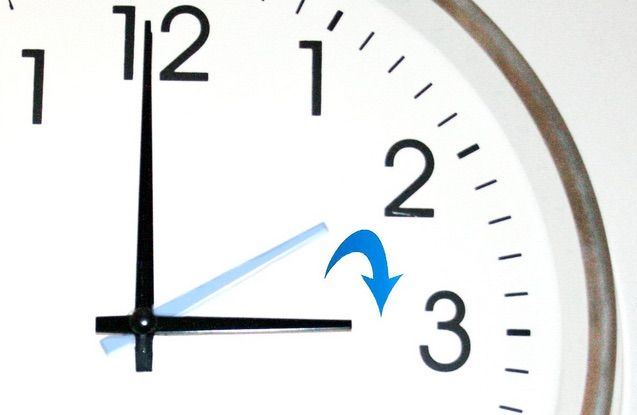 El canvi a l'horari d'estiu farà que a les dues de la matinada siguin les tres