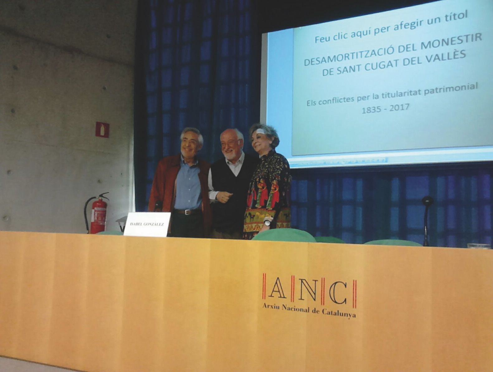 Conferència amb els Amics de la Unesco FOTO: Cedida