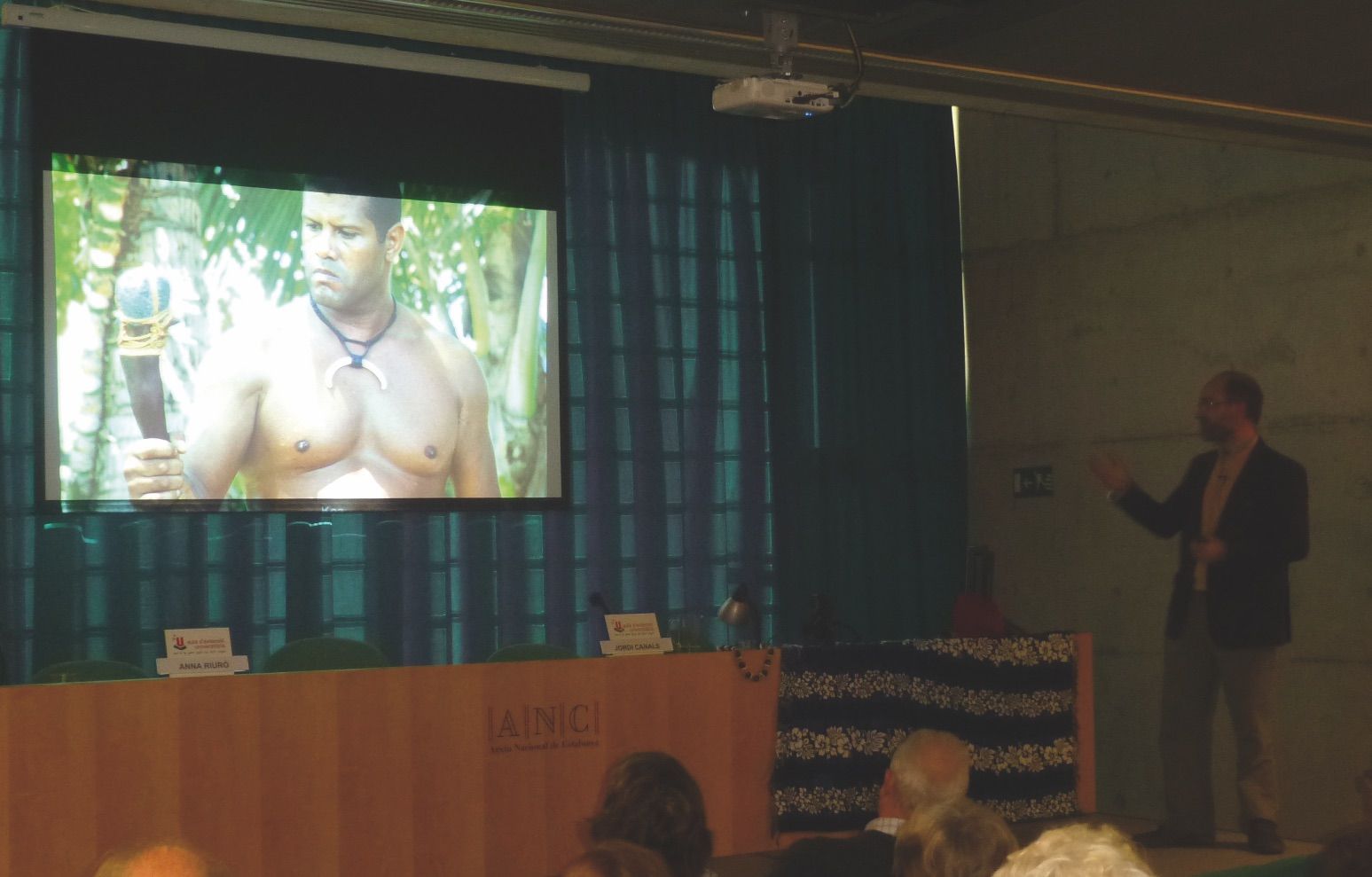 La conferència va estar a càrrec de Jordi Canal-Soler FOTO: Cedida