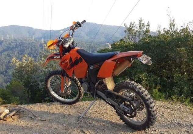 Imatge de la moto robada. FOTO: Cedida