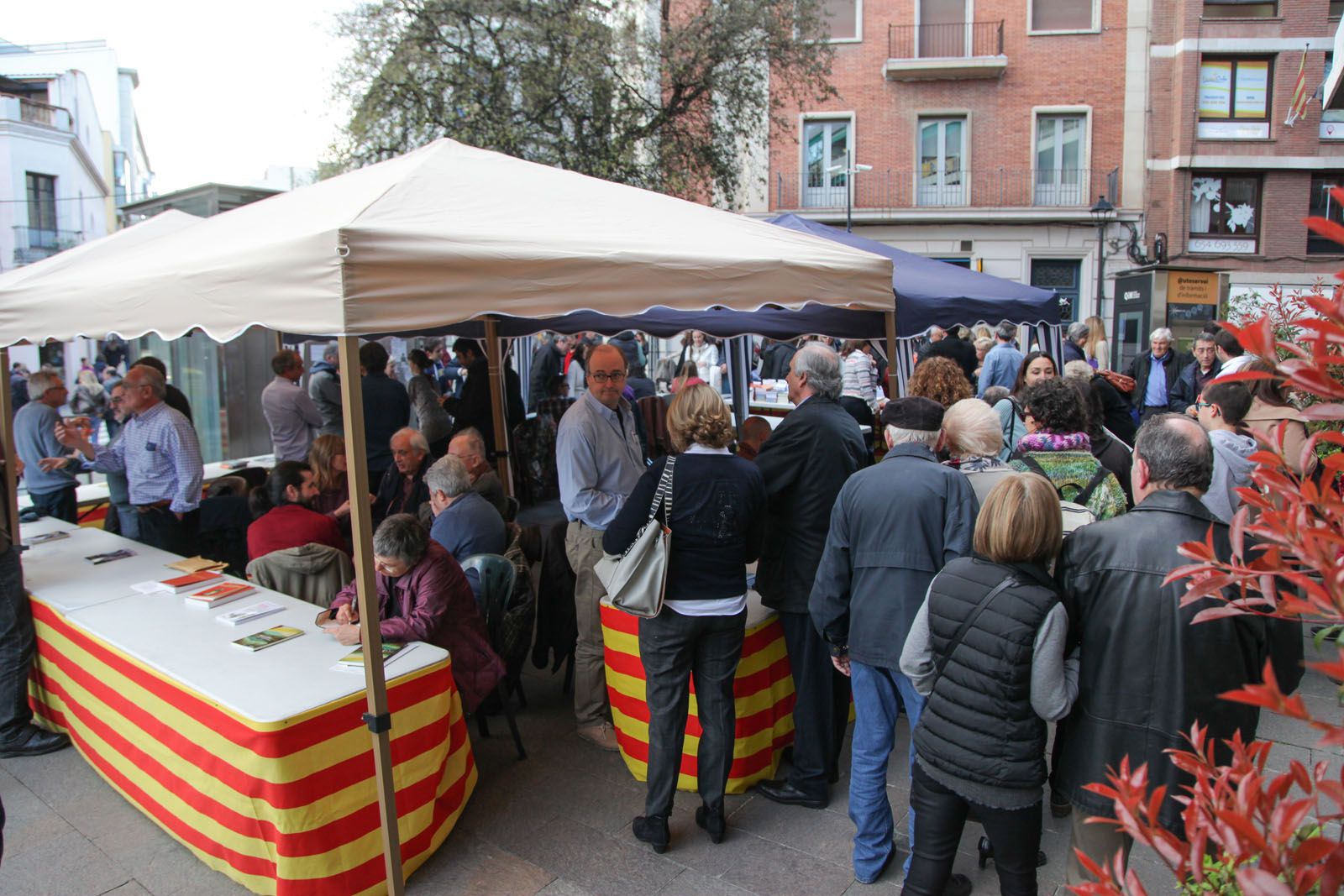 Edició anterior de la Taula d'Escriptors de Sant Cugat. Foto: Lali Puig
