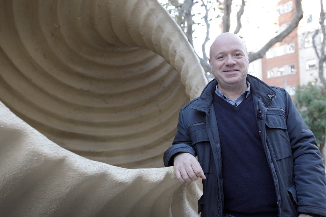 Albert Guinovart en una entrevista anterior per al TOT Sant Cugat. FOTO: Artur Ribera