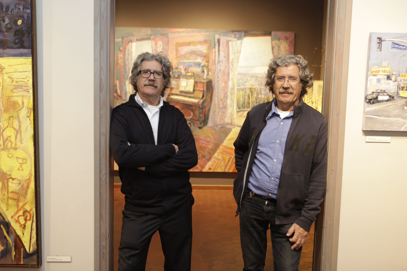 Josep i Ramon Moscardó exposen a Cal Gerrer FOTO: Artur Ribera