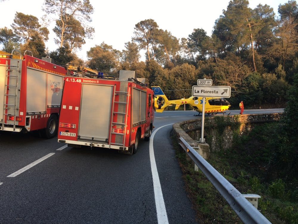 Un accident a l'Arrabassada FOTO: Arxiu
