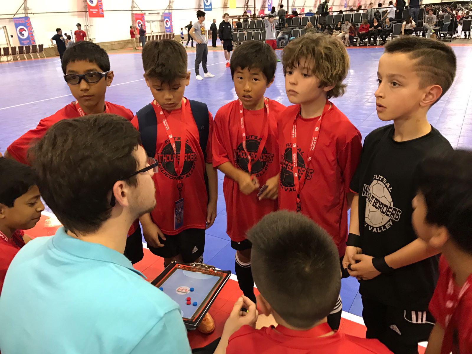 David Sánchez, en una de les formacions. FOTO: FS Sant Cugat