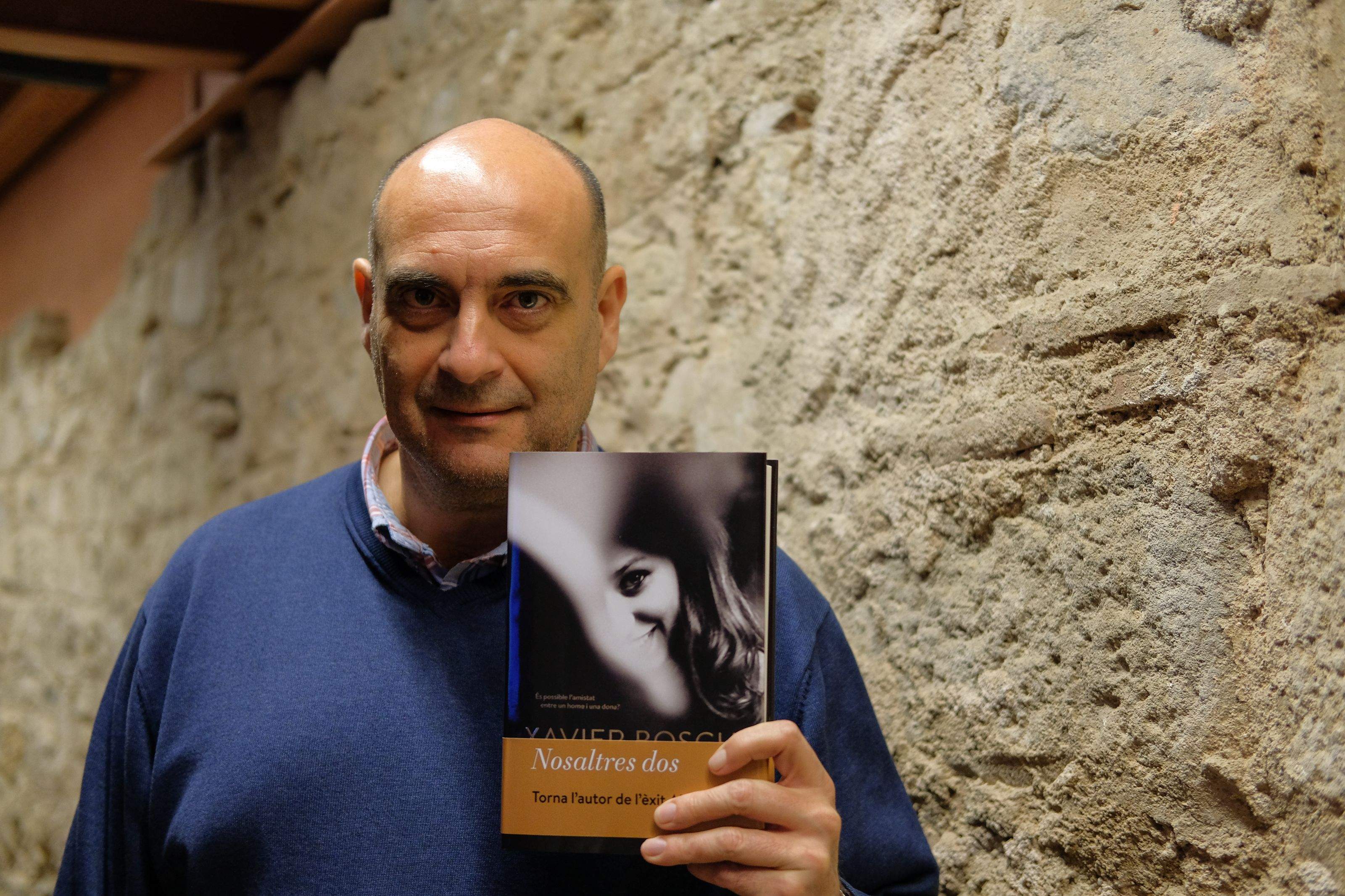 Xavier Bosch presenta 'Nosaltres dos', una novel·la sobre l'amistat  FOTO: Ale Gómez