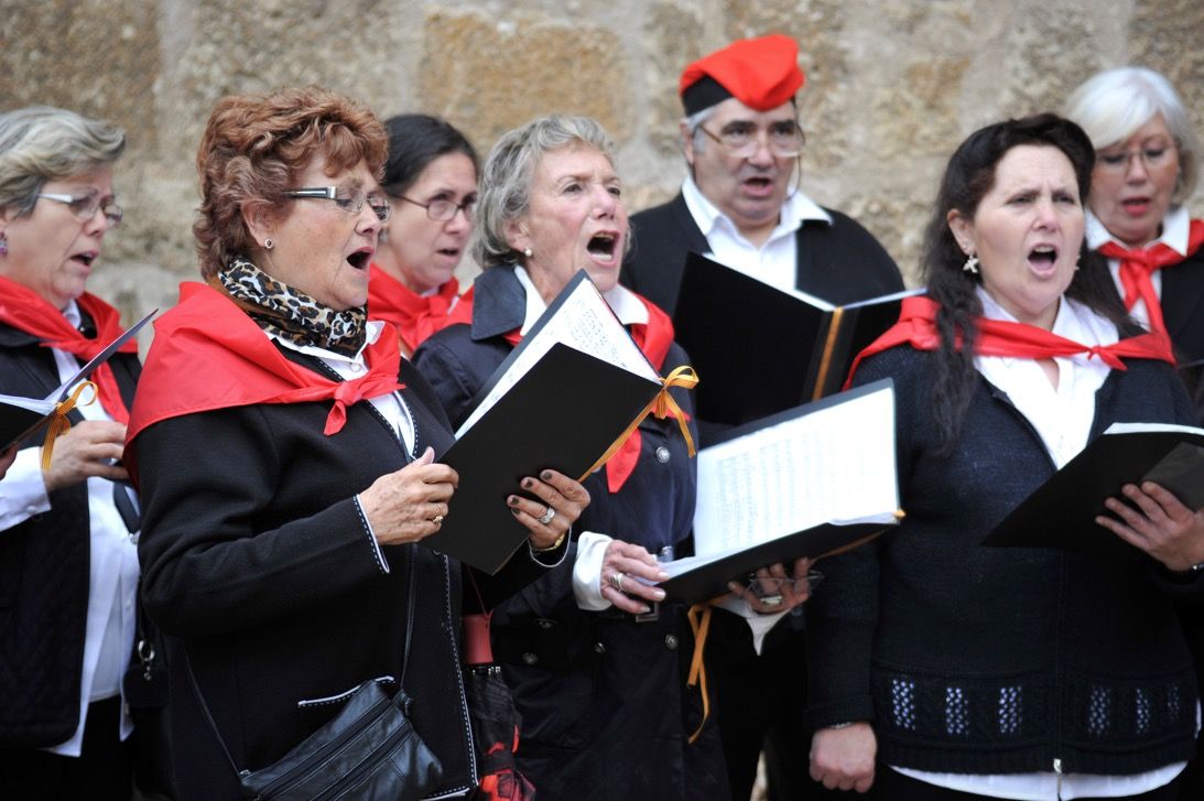 La Societat Coral La Unió Santcugatenca. FOTO: Amanda Bernal