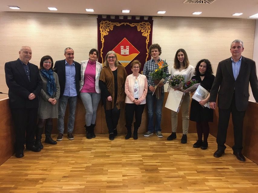 Moment del lliurament dels premis  FOTO: EMD Valldoreix