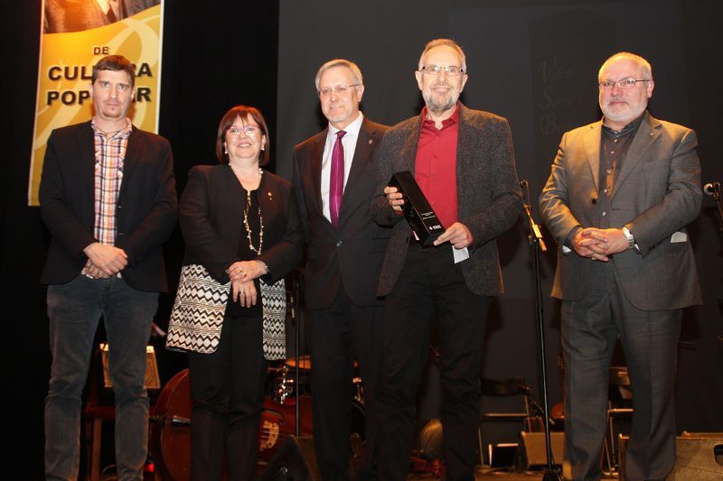 Salvador Rebés va ser el premiat en la trenta-dosena edició del premi Valeri Serra i Boldú FOTO: Cedida 