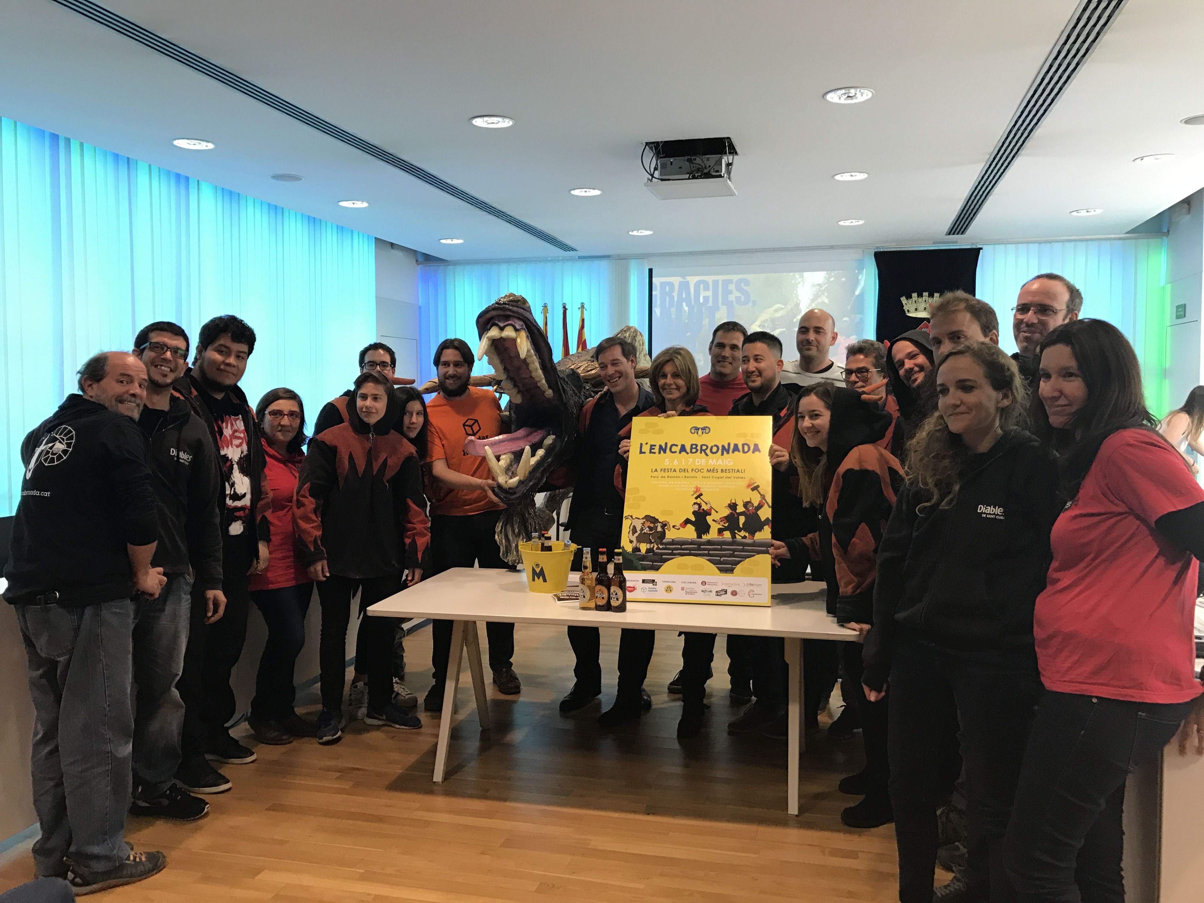 Imatge de la presentació de l'Encabronada FOTO: Mireia Puente 