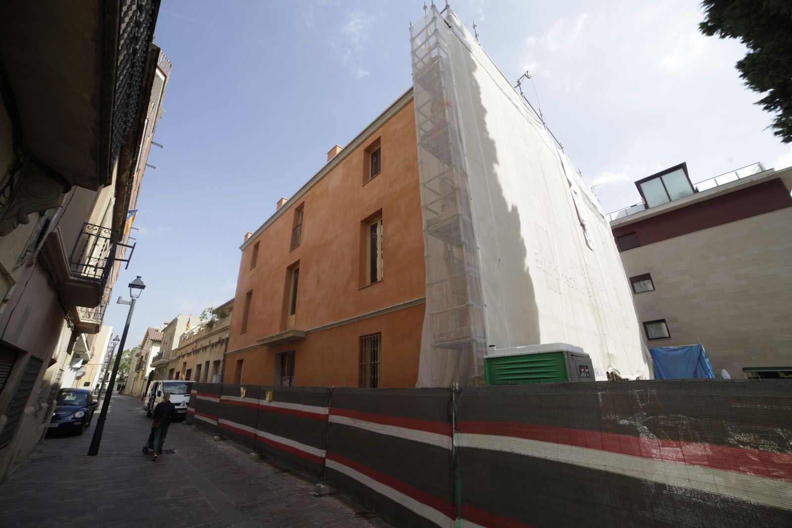 Can Quitèria acollirà el museu d'art tèxtil de Catalunya FOTO: Artur Ribera 