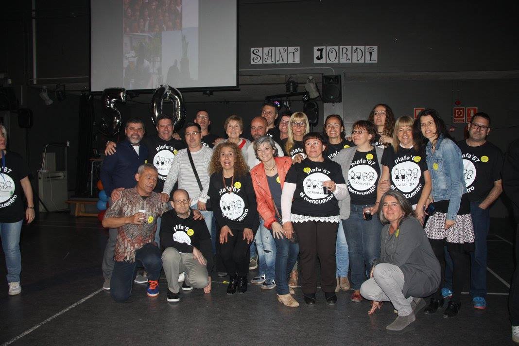 Moment de la trobada. FOTO: Cedida