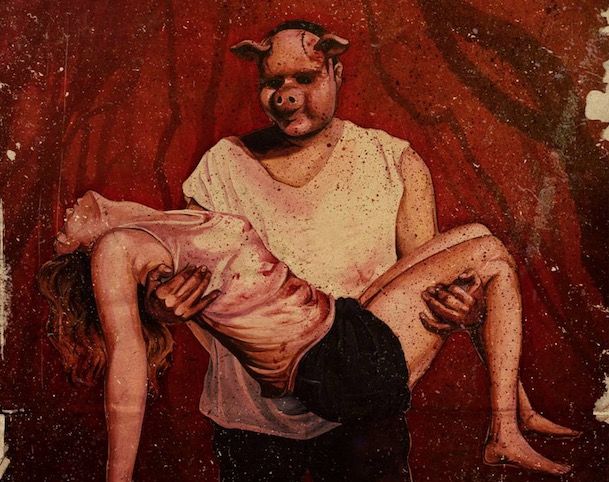 Fragment del cartell de la pel·lícula 'Verano rojo'