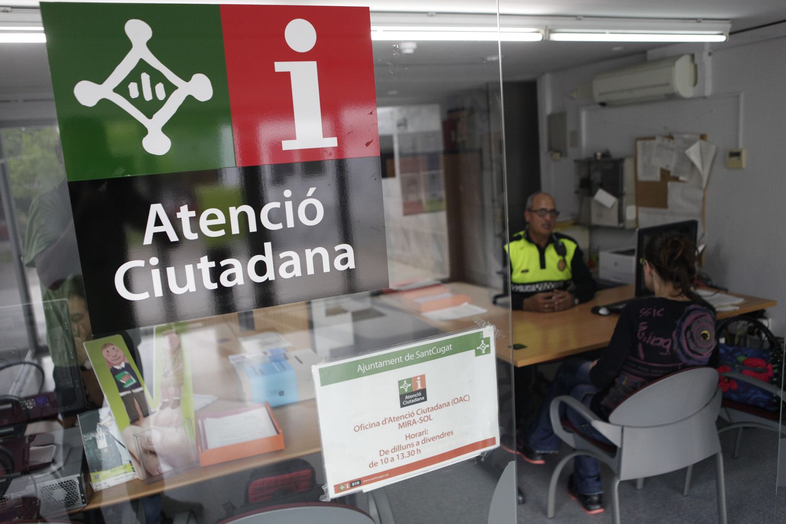 Les OPAC canvien l'horari d'atenció ciutadana FOTO: Artur Ribera 