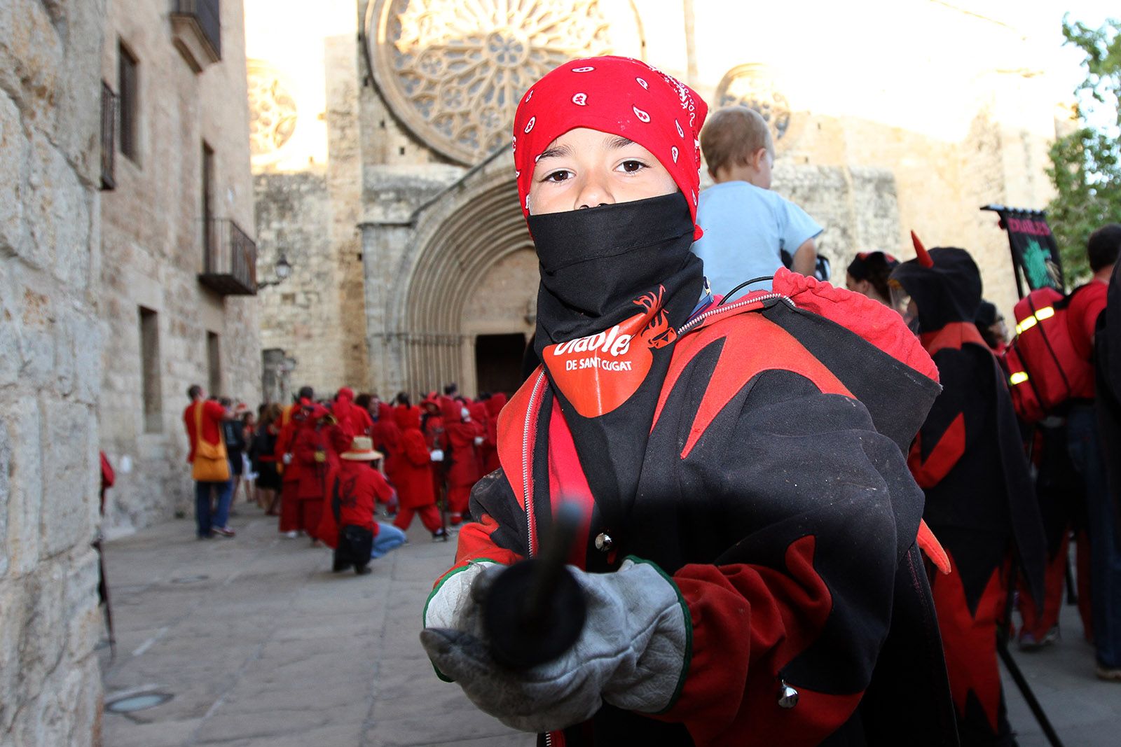 Els més petits tenen el seu espai a l'Encabronada de Diables. FOTO: Haidy Blanch